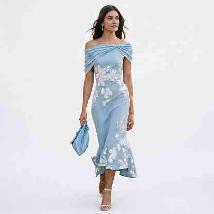 Imogen | Long-Sleeve Midi Dress
