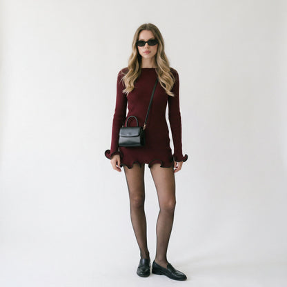 Wren | Long-Sleeve Mini Dress