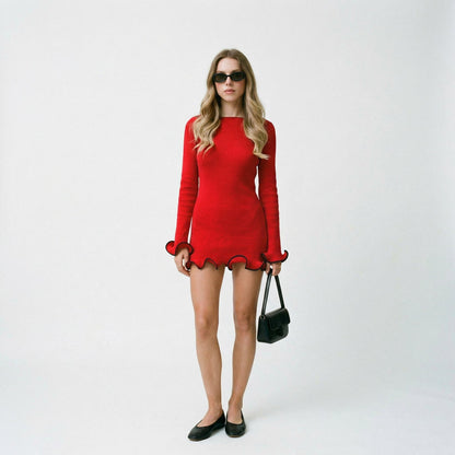 Wren | Long-Sleeve Mini Dress