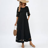 Faye | Long-Sleeve Midi Dress