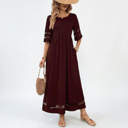 Faye | Long-Sleeve Midi Dress