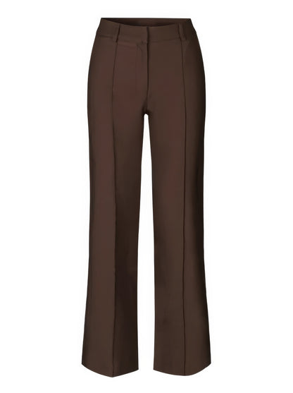 Elsa | Double-Waistband Wide-Leg Pants