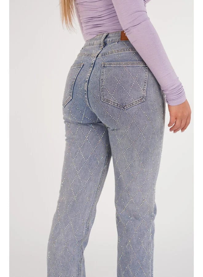 Tessa | Straight-Leg Black Jeans