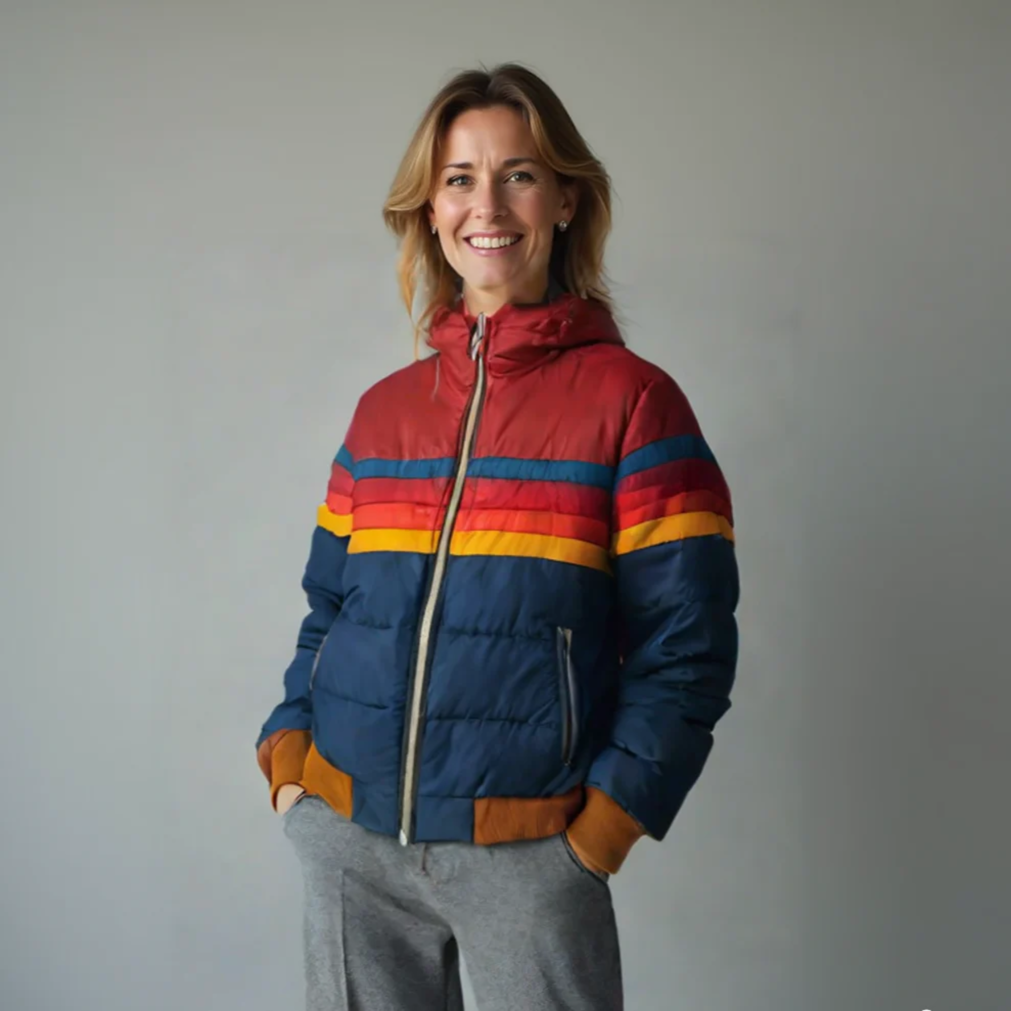 Freya | Retro Zip Jacket