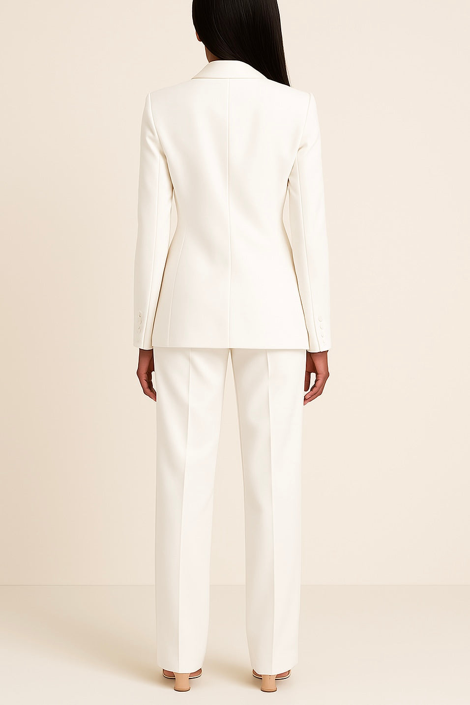 Ella | Longline Blazer & Trouser Pantsuit Set
