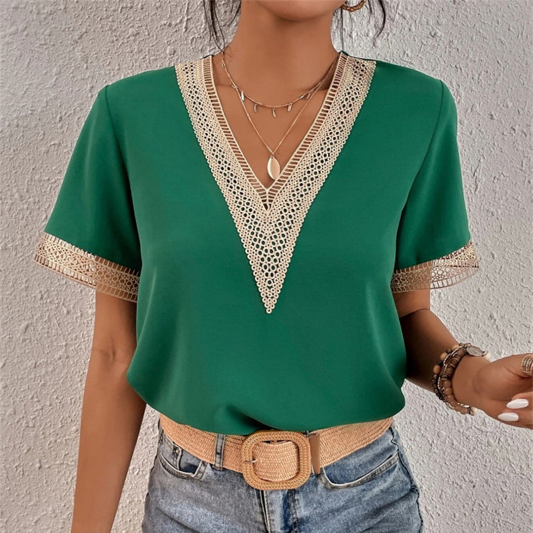 Tanja | Elegant Short Sleeve Top