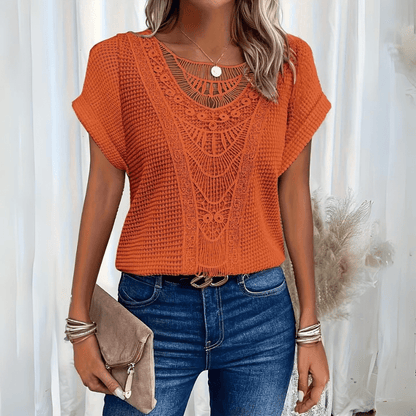 Joséphine | Vintage Lace Detail Top