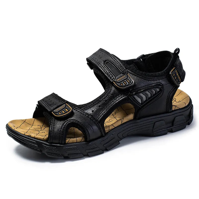 Léonie | Double-Strap Footbed Sandals