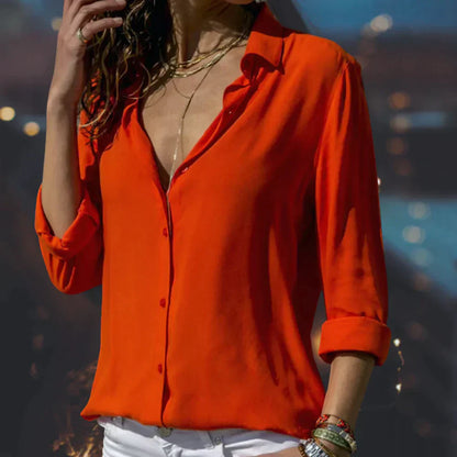 Camille | Casual Button-Up Blouse