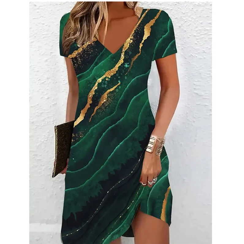 Goldie | Beige Glitter Cocktail Dress
