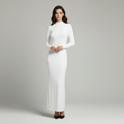Beatrix | Long-Sleeve Evening Maxi Dress