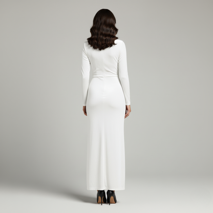 Beatrix | Long-Sleeve Evening Maxi Dress