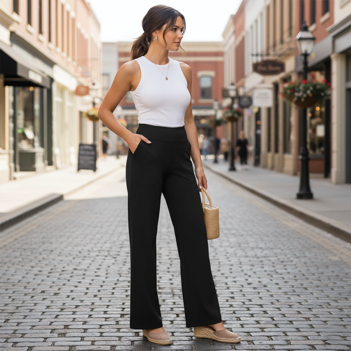 Juliette | High-Rise Wide-Leg Pants