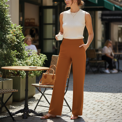 Juliette | High-Rise Wide-Leg Pants