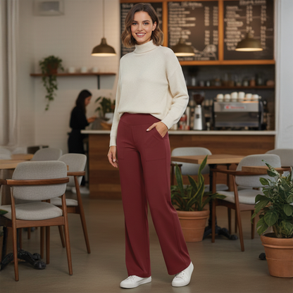 Juliette | High-Rise Wide-Leg Pants