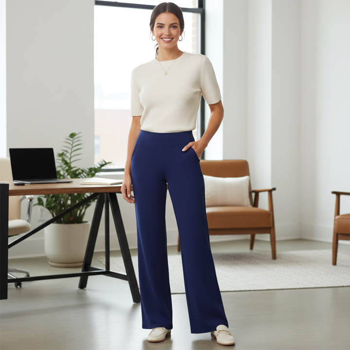 Juliette | High-Rise Wide-Leg Pants