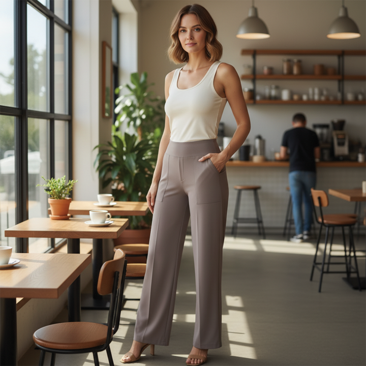 Juliette | High-Rise Wide-Leg Pants