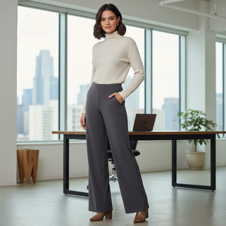 Juliette | High-Rise Wide-Leg Pants