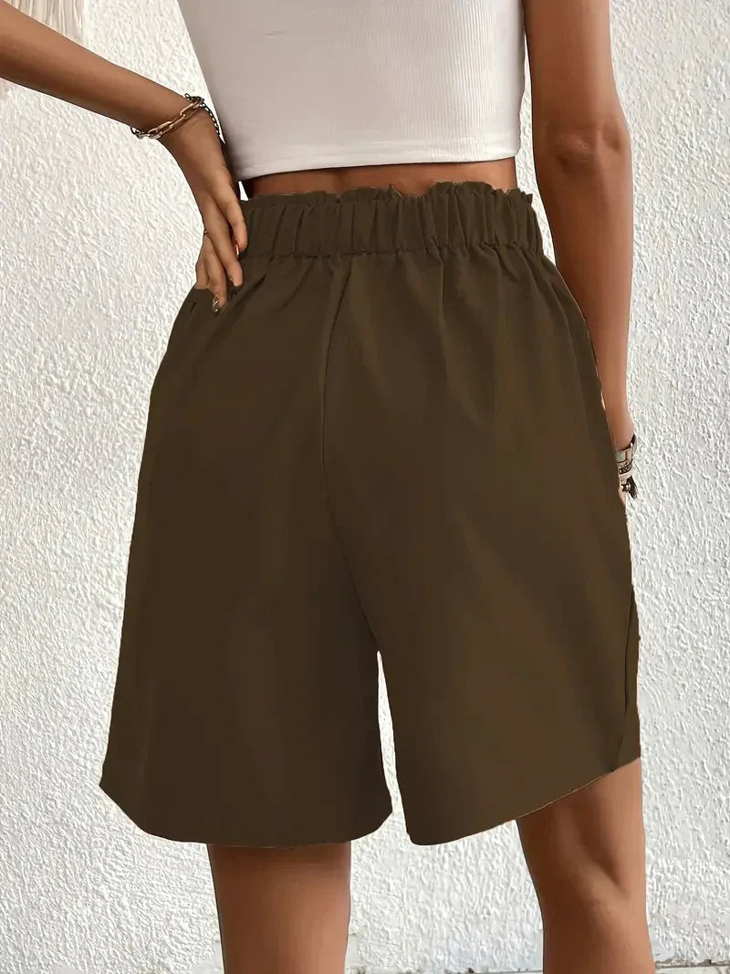 Florine | High-Waist Relaxed Shorts