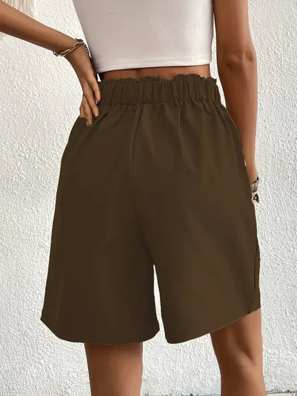 Florine | High-Waist Relaxed Shorts