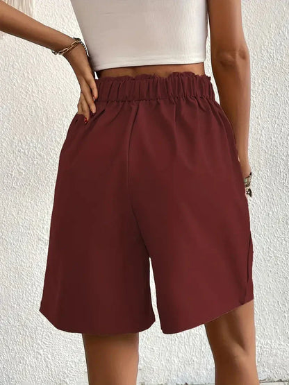 Florine | High-Waist Relaxed Shorts