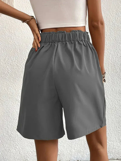 Florine | High-Waist Relaxed Shorts