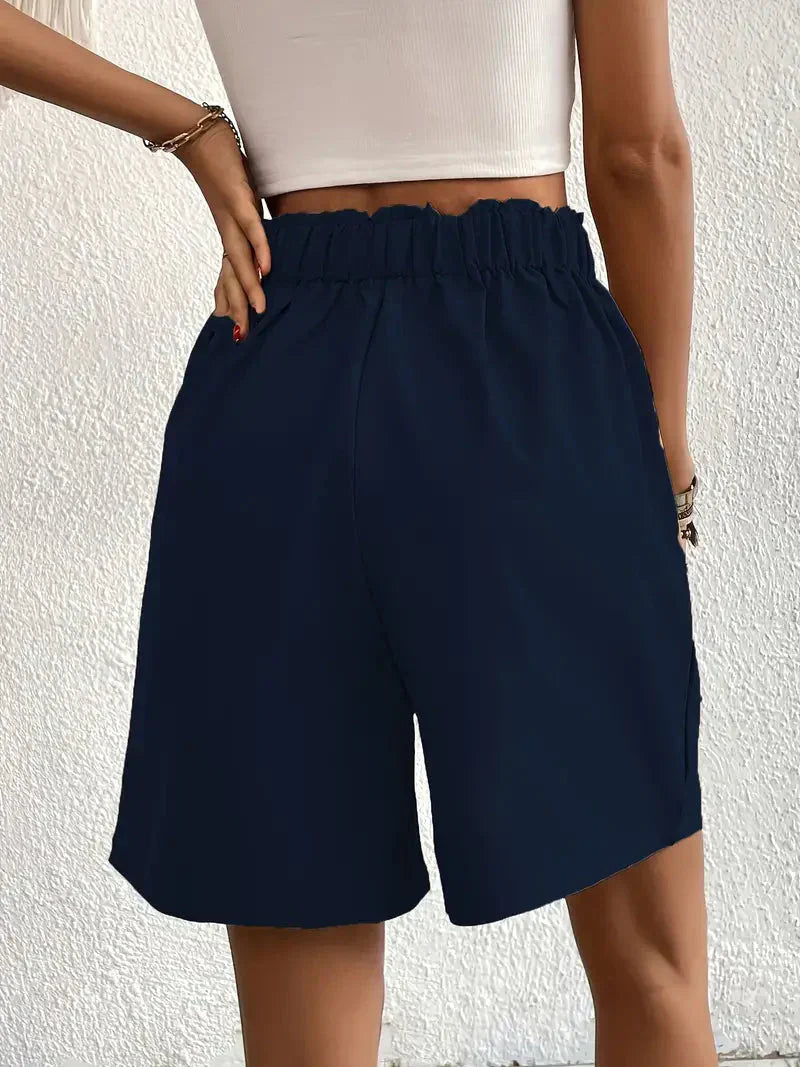 Florine | High-Waist Relaxed Shorts
