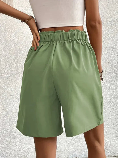 Florine | High-Waist Relaxed Shorts