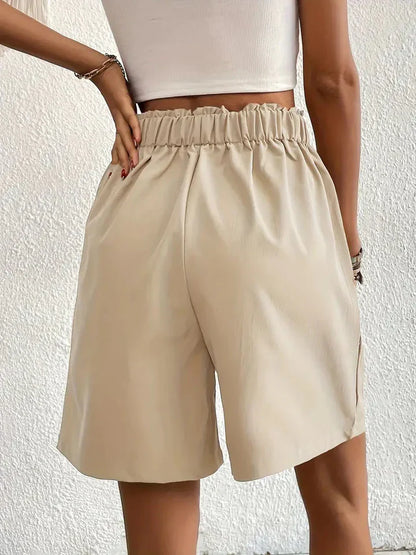 Florine | High-Waist Relaxed Shorts