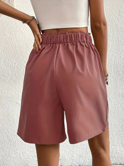 Florine | High-Waist Relaxed Shorts