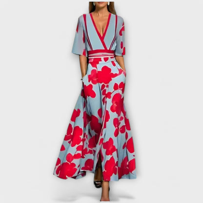 Margot | Sleeved Formal Maxi Dress