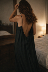 Solaine | Open-Back Slip Maxi Dress