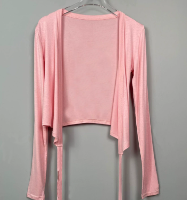 Eugénie | Soft Wrap Layering Top