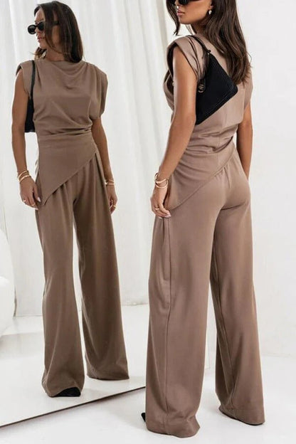 Lisette | Draped Two-Piece Set