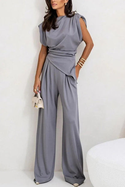 Lisette | Draped Two-Piece Set