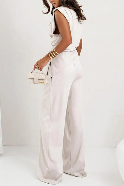 Lisette | Draped Two-Piece Set