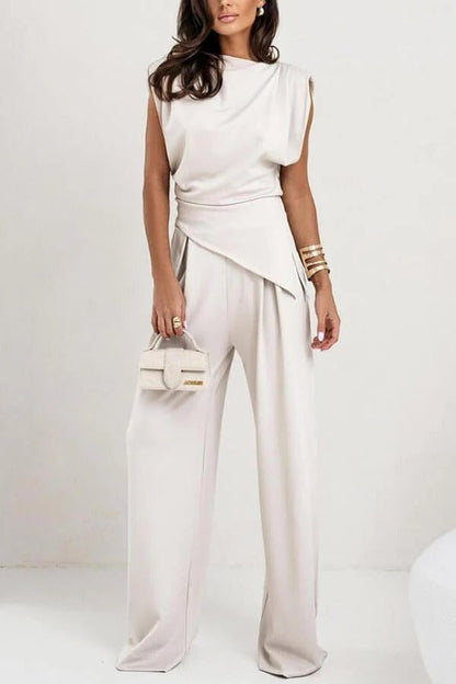 Lisette | Draped Two-Piece Set