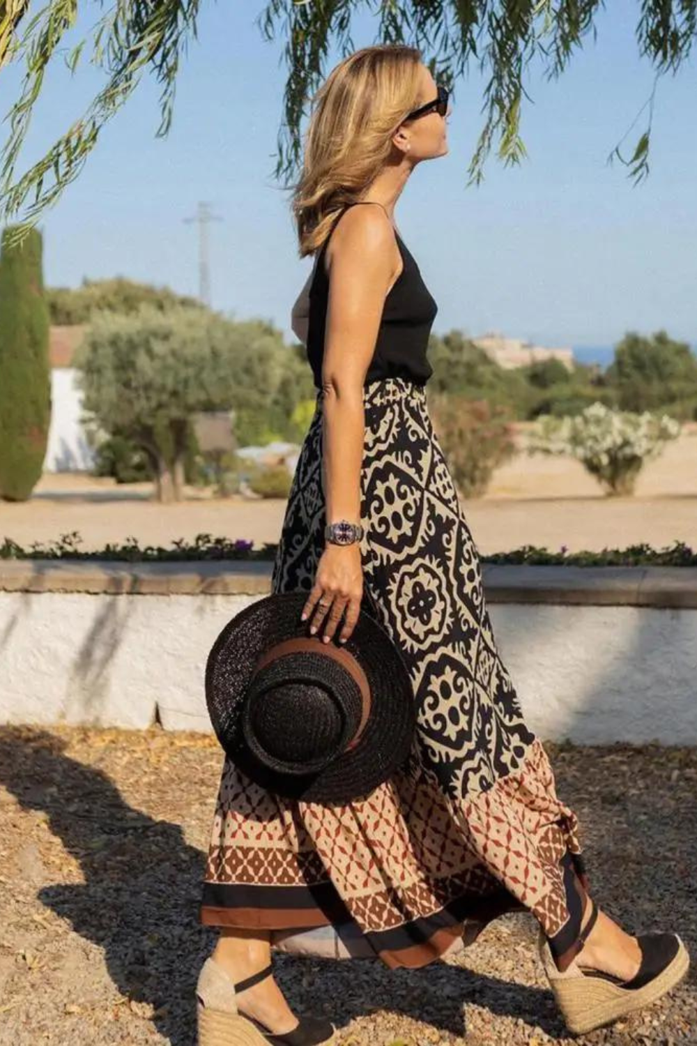 Coco | Embellished A-Line Skirt