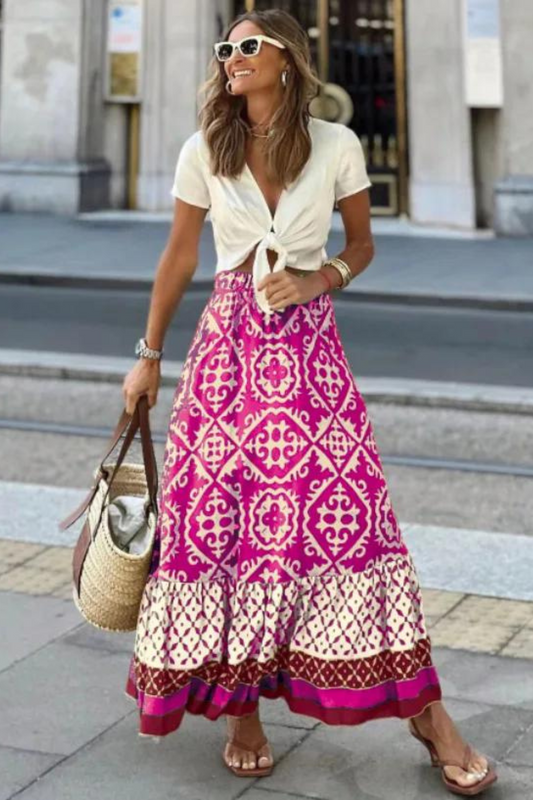 Coco | Embellished A-Line Skirt
