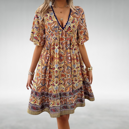 Béatrice | Draped Tailored Cocktail Dress