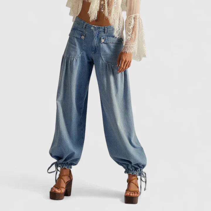 Liora | Boho Wide Leg Pants