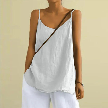 Clémence | Loose Spaghetti Strap Tank Top