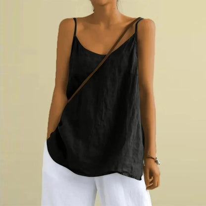 Clémence | Loose Spaghetti Strap Tank Top