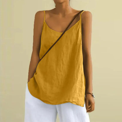 Clémence | Loose Spaghetti Strap Tank Top