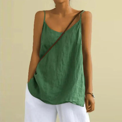 Clémence | Loose Spaghetti Strap Tank Top