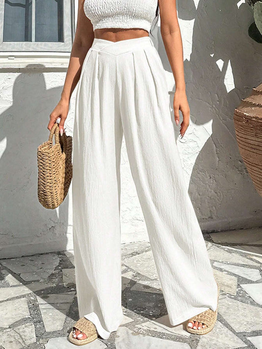 Maya | Pleated Wide-Leg Pants