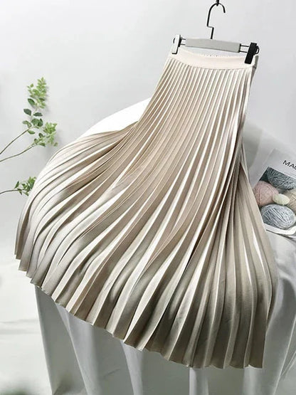Maribelle | Pleated Midi Skirt