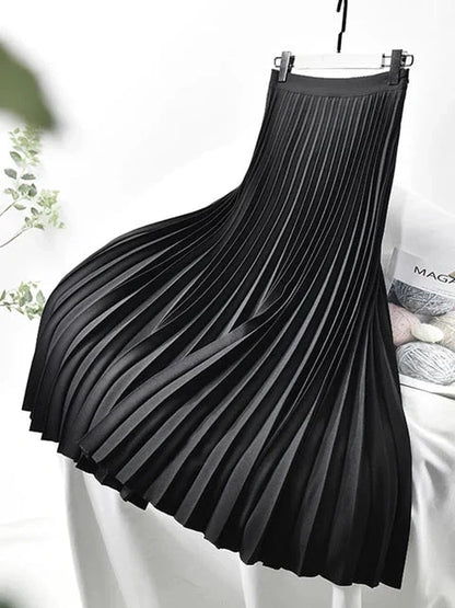 Maribelle | Pleated Midi Skirt