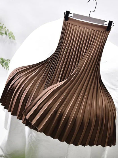 Maribelle | Pleated Midi Skirt