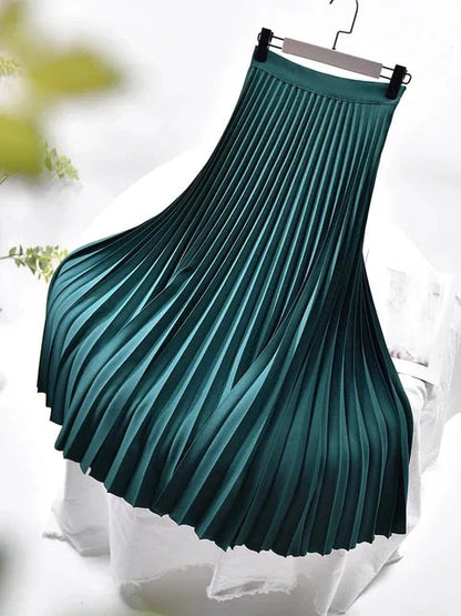 Maribelle | Pleated Midi Skirt
